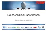 Conferência Deutsche Bank – Nova York