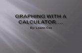 Graphing with a calculator