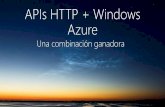API HTTP + Windows Azure