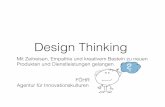 DesignThinking: Mit Zeitreisen, Empathie und kreativem Basteln zu neuen Produkten und Dienstleistungen