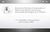 12. Usabilidad en Iberoamérica (HCI 2)