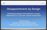 Disappointment by Design MYSA 2011 S Anderson