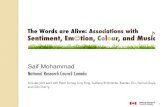 The Words are Alive: Associations with Sentiment, Emotions, Colours, and Music.