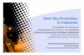Dark Sky Protection in Catalonia - DG Qualitat Ambiental