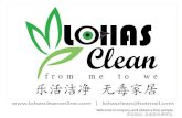 Lohas clean's web slide
