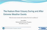 The Hudson during & after extreme weather events. What do they tell us about the river’s resiliency?