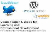 Twitter CPD - Why Use Twitter to create your own Personal Learning Network