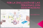 Por la integración de las personas con discapacidad