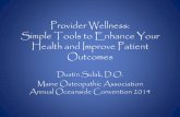 Dr. Sulak's Provider Wellness