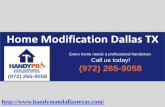 Home modification dallas tx (972) 265 9058