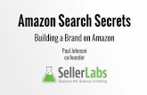 Amazon Search Secrets: Building a Brand on Amazon