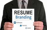 Resume Branding