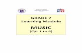 Music g7 learner's module qtr 1 to qtr4