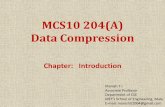 Introduction for Data Compression