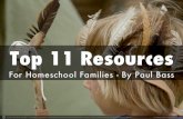 Top 11 Resources For Homeschoolers