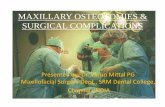 Maxillary Osteotomies & Associated Surgical complications