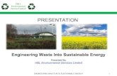 Engineering Waste Into Sustainable Energy