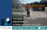 The Road to Open Data Enlightenment Is Paved With Nice Excuses