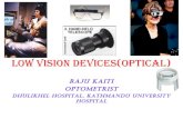 Low vision optical  devices