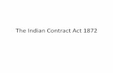 Intro to Indian Contract Act 1872
