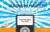 Building the Perfect Content Marketing Mix - Top Priorities for 2015 - Part 1