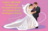 Explore affordable packages and personalized services for elegant beach weddings at hawaii