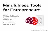 Mindfulness Tools for Entrepreneurs