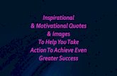 Personal Inspirational & Motivational Quotes To Help You Achieve Greater Success