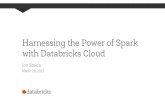 Spark Summit East 2015 Keynote -- Databricks CEO Ion Stoica