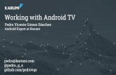 Working with Android TV - English