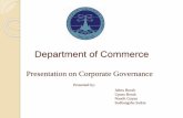 Presentation on Corporate Governance