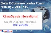 Guide to China Digital Performance - Retail Marketing