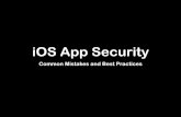 iOS App Security: Common Mistakes and Best Practices