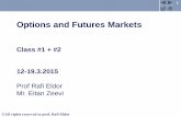 Options and futures markets #1 #2