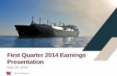Teekay LNG Partners First Quarter 2014 Earnings Presentation