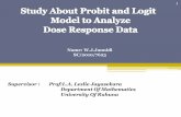 Probit and logit model