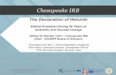 Chesapeake IRB: The evolution of ethics in clinical research
