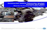 Commercial Vehicle Telematics 2014 2024