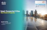 Smart Connected Cities Cisco Vision & Perspective by Ravinder Pal Singh