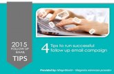 Top Tips For Follow Up Email Campaign