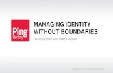 Managing Identity without Boundaries