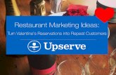 Restaurant Marketing Ideas: Turn Valentine's Reservations into Repeat Customers