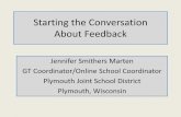 Starting the Conversation about Feedback