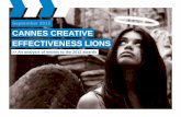 Cannes lions 2012 analysis from Warc