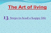 13 Steps To Lead A Happy Life