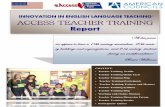 Access teacher training report, March, 2015, Moldova
