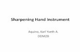 Resto hand instrument