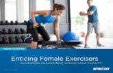 Enticing Female Exercisers