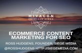 Ecommerce Content Marketing for SEO