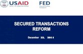 Secured Transactions Reform in Armenia